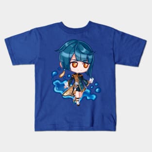 Xingqiu chibi Kids T-Shirt